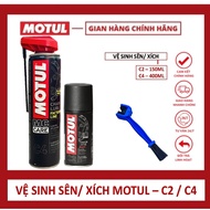 MOTUL C2/C4 CHAIN LUBE FACTY LINE SPRING + SPRAY CLEANING COMBO