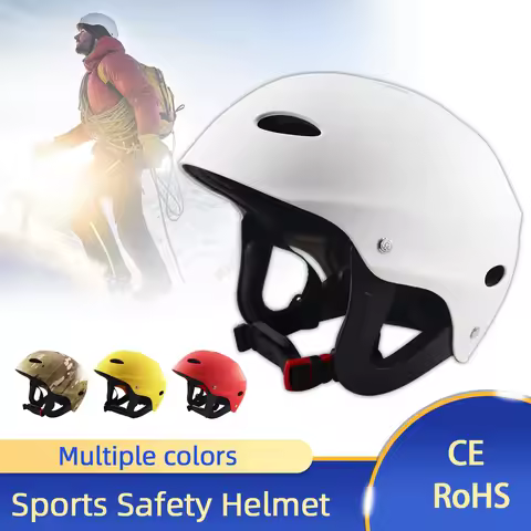 Water SportsSafety Helmet Adjustable for Kayaking Water Skiing Canoeing ABS Outdoor15 Colors Protect