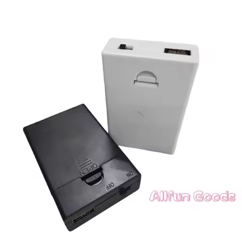 [TG835]1Pcs Built In USB Battery Holder With Switch And Cover 3AA 4.5V Battery Box AA Battery Case D