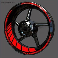 serhooyy 21/18 Inch's For Triumph Reflective Motorcycle Wheel Stiers Hub Decal Rim Stripe (PVC Motor