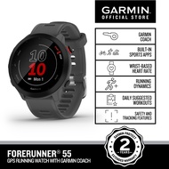 Garmin Forerunner 55 Running Fitness GPS Smartwatch for Runners Monterra Gray