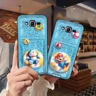 Silicone Card slot Phone Case For Samsung Galaxy J2 Prime/J2 ACE/G532 Card sleeve Cover Full wrap Wa