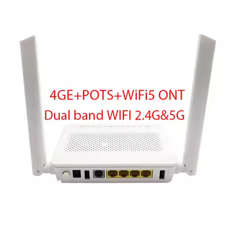 Original EG8145V5 ONT Echolife XPON GPON EPON Router 4GE+TEL+VoIP+USB+Dual Double Band 2.4G 5G Wifi 