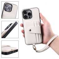 1pc Minimalist Fashion PU Leather Wallet Phone Case Compatible With IPhone 16, 16e, 15, 14 Plus, 13,