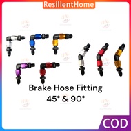 Brake Hose Fitting 90 Degree 90 45 Degree 45