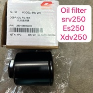 QJ MOTOR OIL FILTER ORIGINAL -SRV250/ES250I 260106590000 FORT350 159146460000