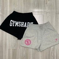 GYMSHARK WE DO GYM Women's Gym Shorts Round Logo in cool crab leg fabric