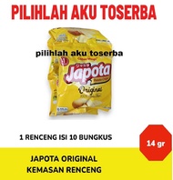 JAPOTA Keripik Kentang Original / Original RENCENG - (HARGA 1 RENCENG )