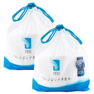 伊多 - 日本ito洗臉巾艾特柔捲筒式懸掛加大加厚乾溼兩用卸妝潔面擦臉巾