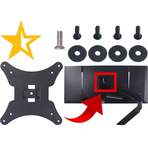 VESA Mount Adapter for Sceptre C345B-QUT168 C305B-200UN C305W-2560UN C305W-2560UN1 C255B-FWT240 Brac