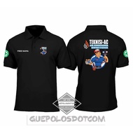 TYPE 02 - TECHNICAL POLOSHIRT- SAFETY FIRST FREE NAME - CLOTHES WITH MANY TECHNICIAN MOTIFS - SAFETY