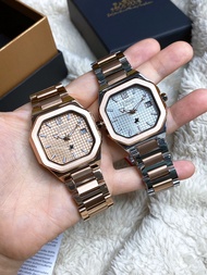 นาฬิกาข้อมือ แฟชั่นผู้ชาย Us Master Polo Club รุ่น USM-230809 Rosegold Pinkgold 2K แบรนด์แท้ สินค้าของแท้ รับประกันศูนย์ 1 ปี นาฬิกาหรู