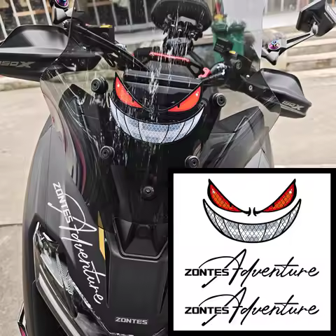 For ZONTES 368G 703F 703RR 703R 350E Devil Reflective Motorcycle Stickers Moto Scooter Body Windshie