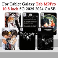 For Tablet Galaxy Tab M9pro 10.8 inch 2025 DeathNote Soft TPU Tablet Case M9 pro