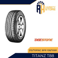 DEESTONE THAILAND 215/70R16C 8PR 108/106R TITANZ T88 COMMERCIAL TIRE