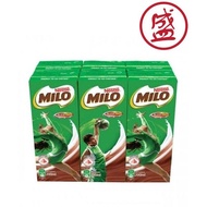 Milo Chocolate Malt Uht Packet Drink 6 x 200ml