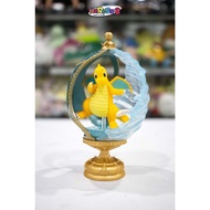 RE-MENT Pokémon OVALTIQUE COLLECTION 3. Dragonite (no box & broken antenna)