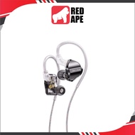 FiiO JadeAudio JD1, Dynamic Driver In-Ear Monitors with Mic: High Performance for Sports, Gaming Ear