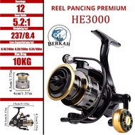 HE SERIES 3000 METAL FISHING REEL / PREMIUM CNC METAL REEL