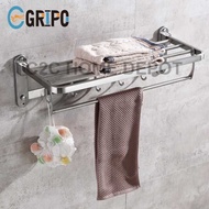 GRIPO sus304 stainless space saver solid towel holder