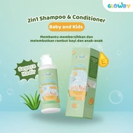GLOWBY 2 in 1 Shampoo & Conditioner for Baby and Kids