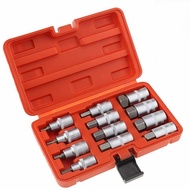 12pcs1/2 inch drive impact hexagonal socket kit H5 H6 H7 H8 H10 H12 H14 H16 H17 H18 H19 H22 automoti