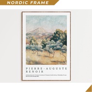 Wall painting, Pierre-Auguste Renoir Art Print, Art Poster, Abstract Poster, Colorful Print, Art Exh