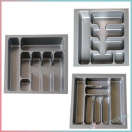 【COD】 Sturdy Flatware Drawer Organizer Tray Storage for Spoons Forks Knives