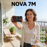 NOVA X7M Console 3.5" Handheld Retro SUP Game Player Video Game Console 500 Games Portable HD Gamebo