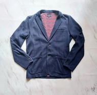 英倫風格 老紳士老西裝 Beams 藍色棉質 老西裝 老品全新