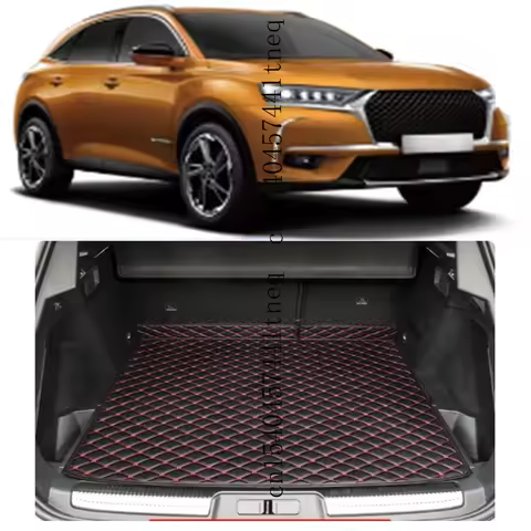 Custom Car Trunk Main Mat For CITROEN DS7 2018-2025 Waterproof Anti Scratch Non-slip Protect Cover I
