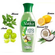 Vatika Coconut Hair Oil enriched with lemon henna &amp; amla