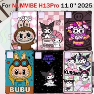 For NUMVIBE H13Pro H13 Pro 11.0'' 2025 Flexible TPU Cartoon Cute Shockproof Case Tablet Cooling Case