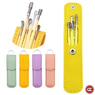 QC 6pcs/set Ear Spoon Cleaning Tools Stainless Steel Spiral Design Ear Wax Picking Tools Portable Ea