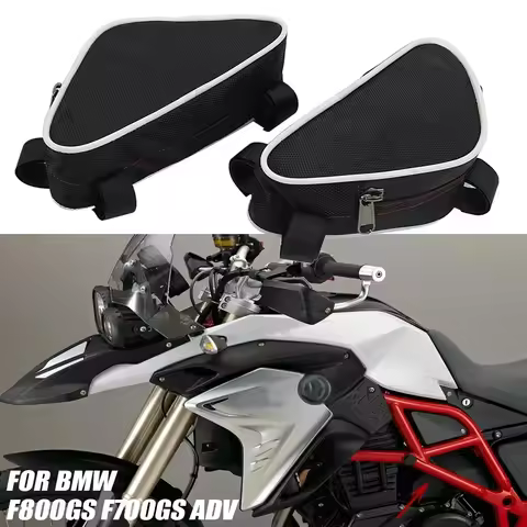 Motorcycle Frame Side Bag Bumper Crash Bar Bags For BMW F800GS F700GS F 800 700 GS Mini Repair Tool 