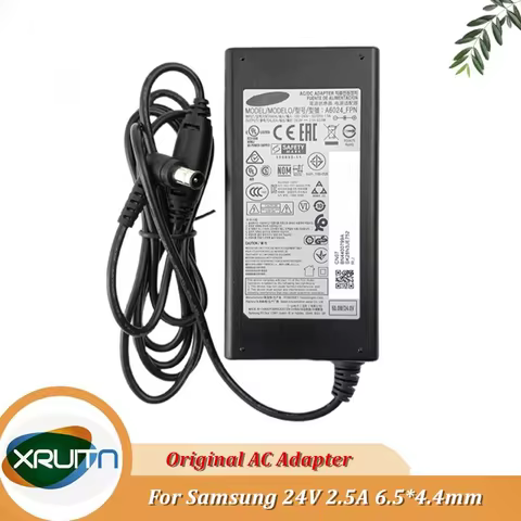 Original 24V 2.5A 60W A6024_DSM A6024_FPN AC Adapter For SAMSUNG HW-J550 HW-J450 HW-F550 HW-J355 A63