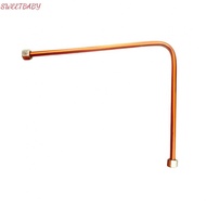 Exhaust Tube G3/8' Intake Pipe Replacement Aluminum Pipe Direct Connector