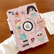 Cartoon Crying Baby Xiaomi pb8 8Pro Rotating Leather Case Shock-Resistant Pen Slot Sticker Tablet 5/