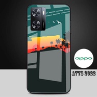 [A13] Case Oppo a77s Glitter Glass Softcase/ Oppo a77s Mobile Phone Case/ Oppo a77s Case/ Oppo a77s 