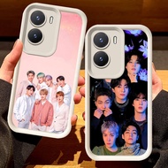 G-18 kpop Boy Bang-tans Casing for VIVO IQOO Z9 Z9X Y02S Y56 Y16 5G Black and white