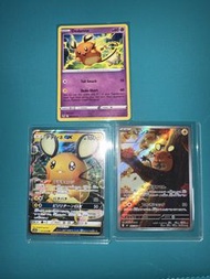 PTCG 日 美 咚咚鼠 白卡 +GX RR +Ar $180 /3 包郵 再送白卡