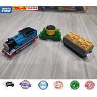 (PRELOVED) Mainan Keretapi Takara Tomy Plarail T&F Thomas Train with Cement&Gold Cargo