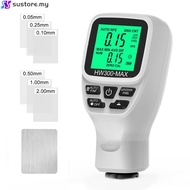 [SUSTORE] HW300-MAX Digital Car Paint Coating Thickness Gauge Tester Tools Measuring Gauge