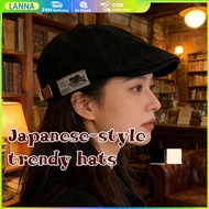 The Shop Is In Thailand. Beret Hat Japanese Style Vintage Size 56-60CM For Men And Women Can Be Used