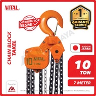 CHAIN BLOCK / TAKEL 10 TON X 7 METER VITAL