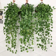 Artificial Plants Vines Wall Hanging Simulation Creeper Wall Hanging Indoor Green Plant Wall Decoration Fake Flower Rattan Plant