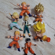 Dragon Ball Z Miniture Figures AUTHENTIC BANDAI with free DBZ Card (Set take ALL)