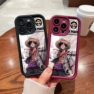 OPPO R11 R11S R15 R15 Pro R15B R15M R17 Phone Case Silicon Shockproof Luffy Cartoon Funny Casing Soft Cover