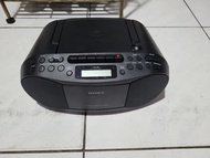 SONY CD TAPE手提音響（型號 CFD-S70 ）
