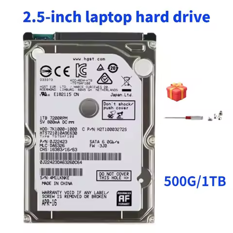 2.5" HDD 500GB 1TB Notebook SATA III 7200 RPM Laptop Computer Internal Hard Disk Drive disco duro in